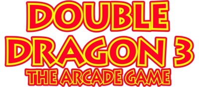 Double Dragon III The Arcade Game logo for Sega Genesis